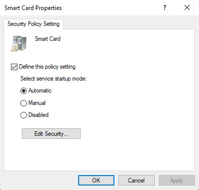 Fix The Smart Card Resource Manager Is Not Running 